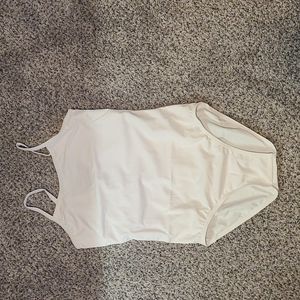 White leotard